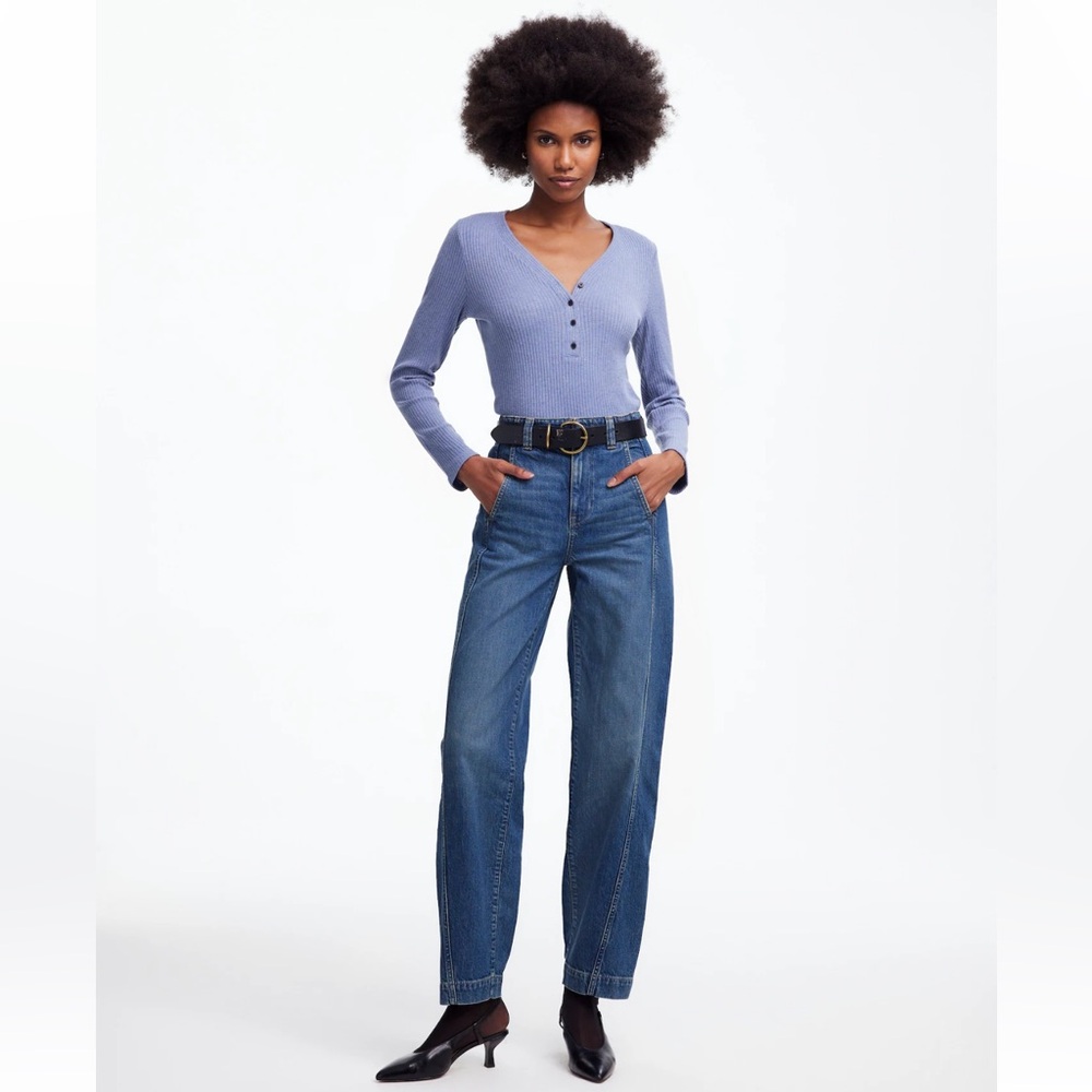 Madewell Tapered Denim Trousers